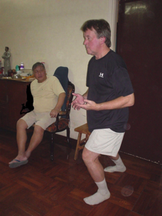 Bob Boyd im Tai Chi Chuan (Taijiquan) Unterricht von Ip Tai Tak